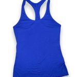 Nike  Royal Blue Dri Fit Slim Fit Racerback Tank Top Size Medium Photo 0