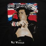 Sex Pistols Anarchy in the UK Sid Vicious Punk Rock Band T-Shirt Size Large Photo 1