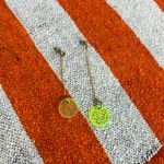 I Still Love You ISLYNYC Acrylic Acid Dangle Drop Earrings Green Photo 1