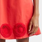 Elexiay Kogi Crochet cut out A Line Mini Dress Square Neck Red $300 M revolve Size M Photo 3