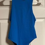 ZARA  Blue Tank Bodysuit Photo 3