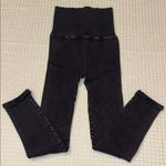 Free People NEW!  Movement HAPPINESS RUNS Ribbed BLACK High Waist Leggings XS/S Photo 1