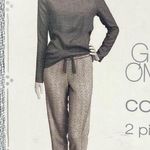 Gillian & Omalley Women’s Heather Gray Cozy Pajamas 2 Piece Set New Size XXL Photo 1