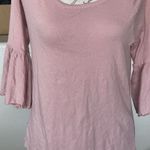 Chaser Womens Blouse Sz Large 3/4 Bell Sleeve Feminine Romantic Flirty Cottage Photo 12