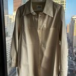 ZARA Faux Leather Oversized Jacket Photo 3