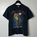 Tattoos by Elmo T Shirt Vintage Y2K Black Medium M Art Rose Thorns Graphic Tee Photo 12