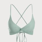 BERLOOK The Twist Backless Bikini Top ONLY 08 Blue Photo 4