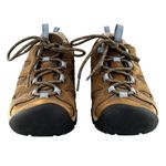 Keen  Brown Leather Lace Up Hiking Shoes Sneakers Women's Size 7 Photo 2