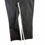 joe's jeans  The Callie Womens 28 Black Coated High Rise Cropped Boot Raw Hem Chic Photo 9