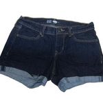 Old Navy Dark Blue Semi-Fitted Women's Denim Shorts Size 4 Blue Photo 0