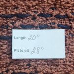 Saltwater Luxe Brown Oversized Sweater Size Large Brown Half-Zip Pullover Photo 9