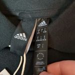 Adidas  black white express cropped polo sweatshirt size small Photo 2