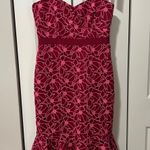 J.Crew Pink Eyelet Midi Dress w/ Flounce Hem (Size 6) Photo 2