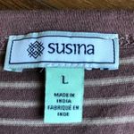 Susina Square Neck Striped Tshirt L Size L Photo 6