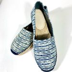Givenchy  Logo 4G Jacquard Espadrilles Flats Denim Blue 38 8 NEW Photo 5