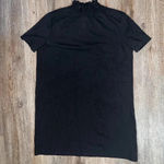 ZARA Black Short Sleeve Dress Photo 0