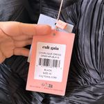 Cult Gaia 🆕  Charlique Pleated Mini Dress Black Sz 10 Photo 8