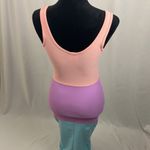 DB Colorblock Sleeveless Maxi Tank Dress woman’s size small Purple Photo 5
