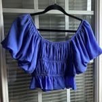 Altar'd State Blue crop top Photo 0