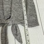 Wilfred Free Heather Gray Cropped Tie Front Deep Scoop Neck Tank Size XXS Photo 8