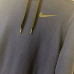 Nike Women’s Navy and Black Dri Fit Hoodie Photo 2