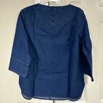 Joan Rivers Women’s Size XS  Denim Shirt With Pocket Photo 1