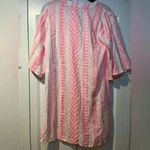 Japna NWT Goa beachwear Pink Aztec Beach Coverup,‎ vacation, summer, beach E55 Photo 5