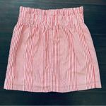 FAVLUX Boutique Brand  Fashion Pink & White Striped High-Waisted Pencil Skirt | L Photo 3