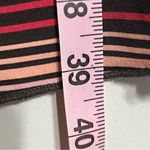 NWT Women’s Cocomo Chocolate & Pink Striped Sleeveless Dress With Bow Size Large Photo 6