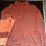 Aerie  Oversized Crewneck in Orange Photo 0