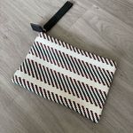 Bimba Y Lola Woven Clutch wallet White Photo 2