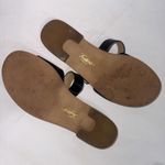 Trotters Minimalist Old Money Black Leather Mule Sandals Shoes Flats Size 7.5 Photo 6