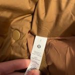 Lululemon Wunder Puff Cropped Jacket Bold Beige Size 2 Photo 3