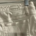 Lila Ryan Women's White Skinny Jeans Size 28 Mid Rise Photo 6