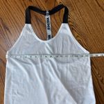 Nike Dri-FIT White Tank with Black Strap Photo 4