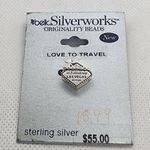 Belk NWT Silverworks Originality Beads Love To Travel Sterling Silver Las Vegas Photo 0