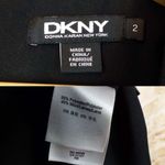 DKNY  Pleated Sleeveless Black Mini Dress BLD Wool Blend Women Size 2 NEW $345 Photo 5