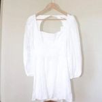 Reformation 1HR SALE ⚡ Brodie Linen Dress (White) Photo 2