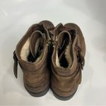 UGG  Tulane ankle lace up boots brown women’s size 8 trendy winter casual Photo 5