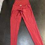 Aerie Red Leggings Photo 1