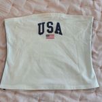 Brandy Melville USA Striped Tube Top Tank Photo 2