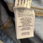 PacSun SZ 29 - 70s Jean Shorts Tie Belt Hi-Rise Zip-Fly Seamed Light Wash Blue Photo 7