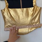 House Of CB  'Karia'‎ Gold Corset Top NWOT size L Photo 13