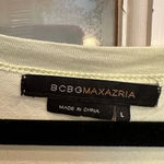 BCBGMAXAZRIA | Green Grey Ombre Open Front Wrap Cardigan High Low Size L NWOT Photo 5