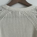 Knox Rose  Chunky Knit Cardigan Cream Size L Photo 8