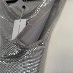 Lovers + Friends  Shiny Silver Top Photo 8