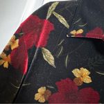 Jaclyn Smith Vintage Deadstock Velvet Floral Top Boho Cottagecore 80s 90s Photo 3