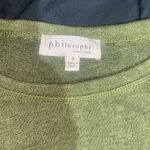 Philosophy Women's Green Long Sleeve Top Photo 4