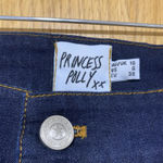 Princess Polly  Dark Blue Denim Mini Skirt - Size 6 Photo 1