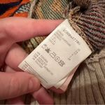 RTR Aldo Martins Naeba Geometric Multicolor Patchwork Long Sleeve Cardigan Sz 2 Orange Photo 7